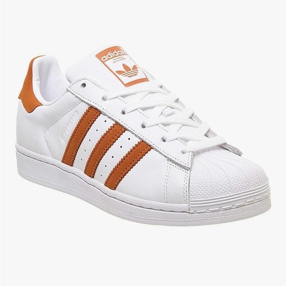 ADIDAS ORIGINAL SUPERSTARS SHOES SIZE 8.5 MENS VINTAGE - Picture 2 of 7